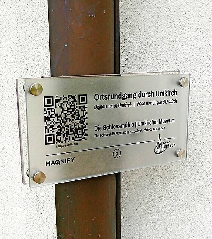 QR-Code-Tafel